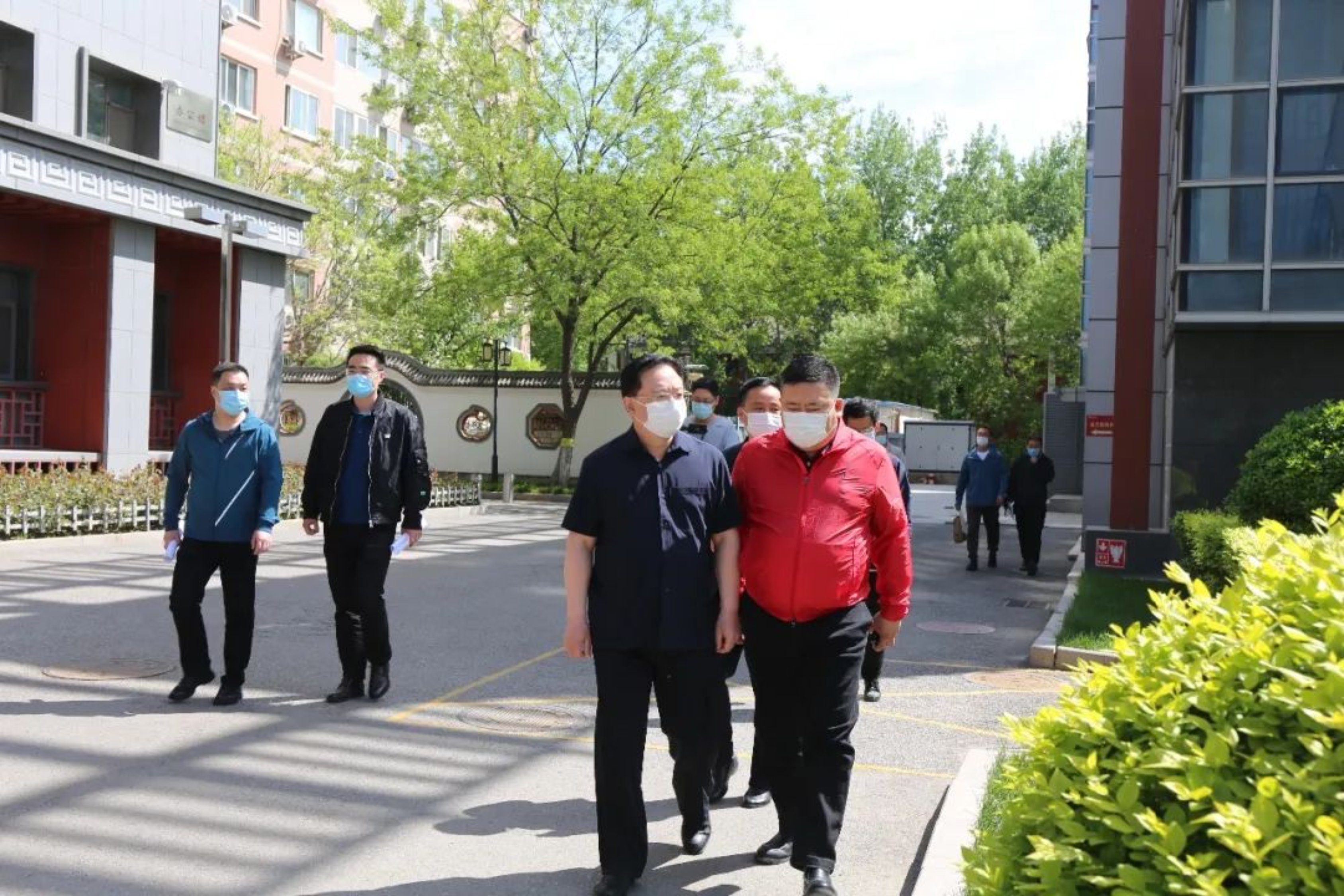 中国音乐学院开展校园应急封闭管理实战演练
